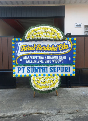 Papan Bunga Duka di Rangsang Barat