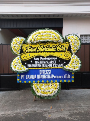 Papan Bunga Duka di Rangsang Barat