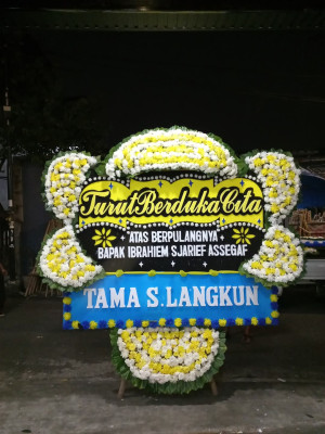 Papan Bunga Duka di Rangsang Barat